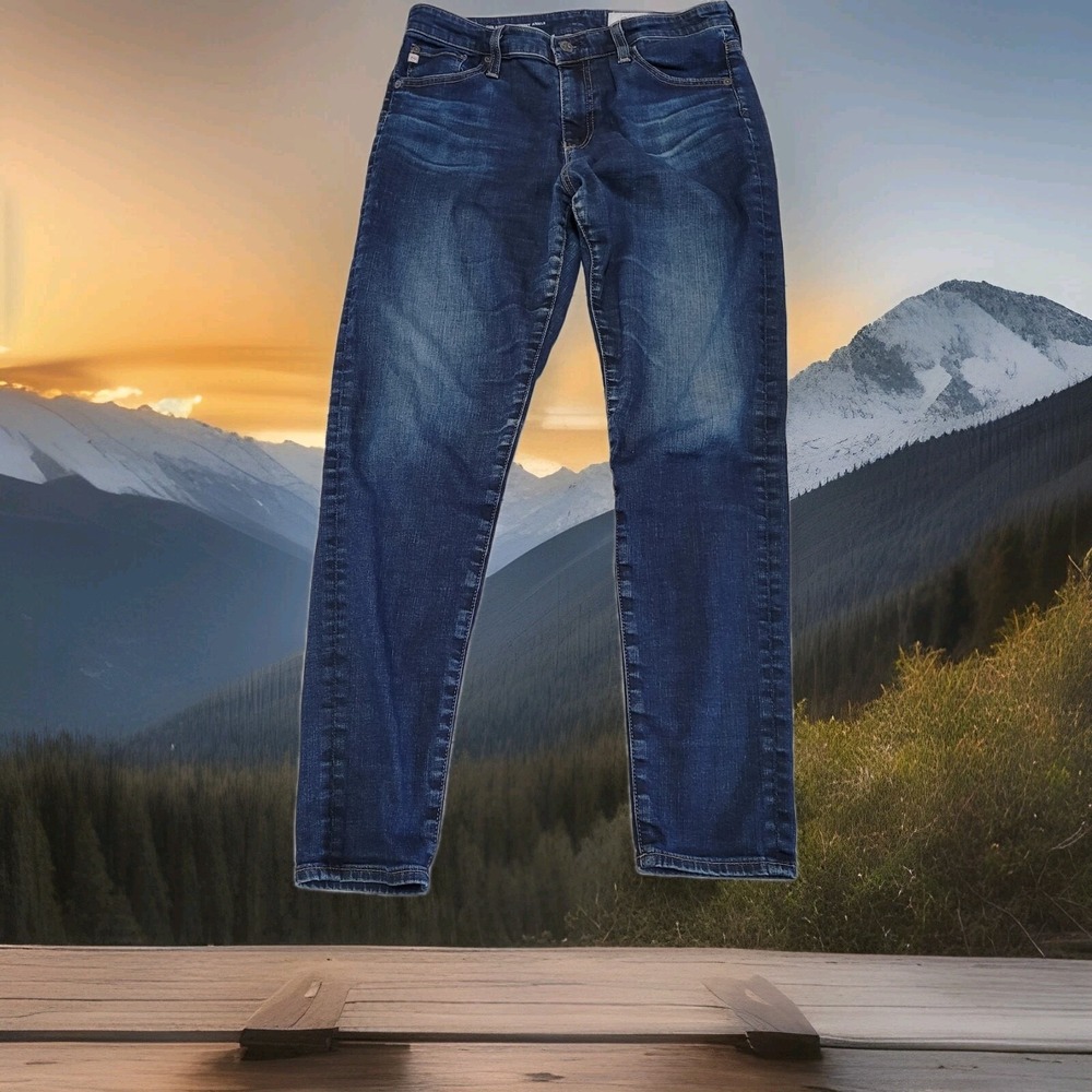 AG Adriano Goldschmied Jeans Womens 28 The Farrah Skinny High Rise Stretch 32x29
